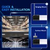 hykolity 2 Pack 4FT Linkable LED Shop Light for Garage,
