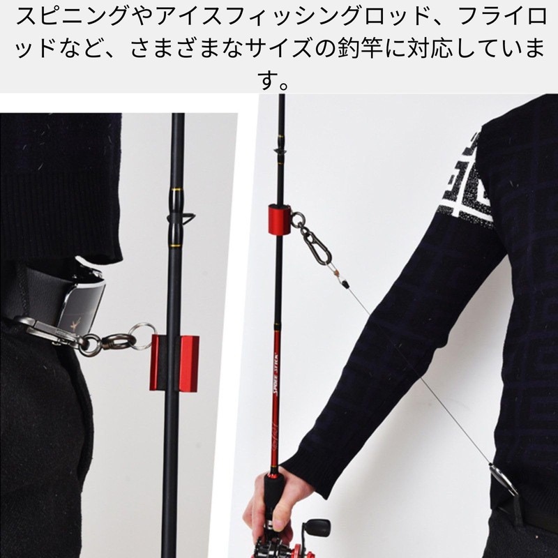 HOTQ 竿受け ピトン竿受け ロッドポスト ピトン ロッドホルスター 船竿受け 昌栄ピトン竿受け ターンロックロッドホルスター 2個セット