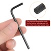 sourcing map 30pcs Hex Key Wrench 3mm Metric CR-V L