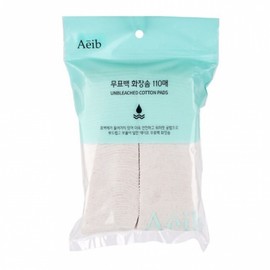 Waterjet Method Unbleached Cotton Pads 110 Sheets 2ea