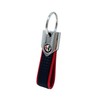4R Quattroerre.it Alfisti Elite Keyring, Carbon Silver Holographic with Alfa