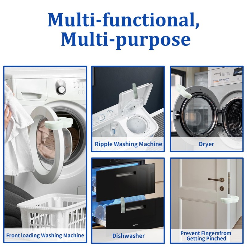 2 Pack Washing Machine Door Prop Open, Easy to Use