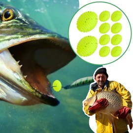 Soft Bait - Versatile Soft Fishing Lures - 10X Versatile Realistic Portable Bait for Bass Trout Catfish Offshore Pond Men Dad Father