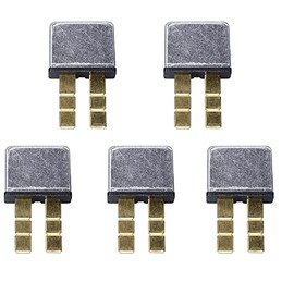 JIAKUPA 12V Snap Off 3 Sections ATC Blade Automotive Thermal Reset Circuit Breaker 15A 5pcs