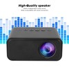 YT500 Mini Projector Portable Movie Projector with Audio and Video/USB/Memory