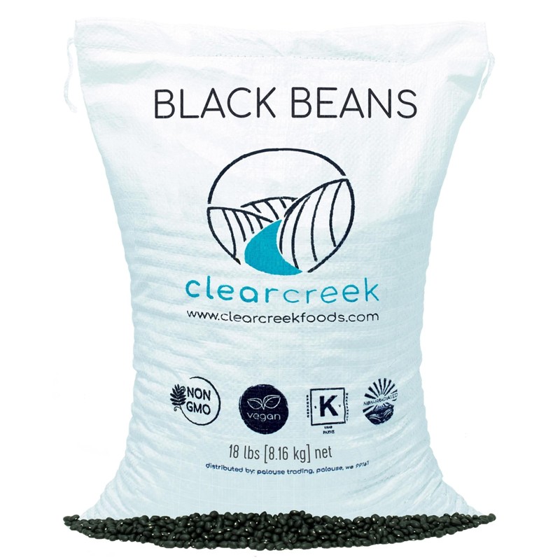 Washington State Grown Black Beans | 18 lbs | Project