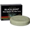 African Black Soap With Shea Butter & Aloe Vera by