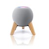 Real wood stand for Homepod mini,wooden tripod with metal frame,safe