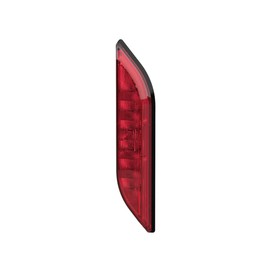 HELLA 2NE 013 343-091 Rear Fog Light - Shapeline Style Slim - LED - 12/24V - Bolted - Lens Colour: Red - Plug: AMP - 2-pin connector - Left Rear