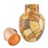 Pure Copper Bedside Water Carafe with Tumbler, Eco-Friendly, Reaping Ayurvedic