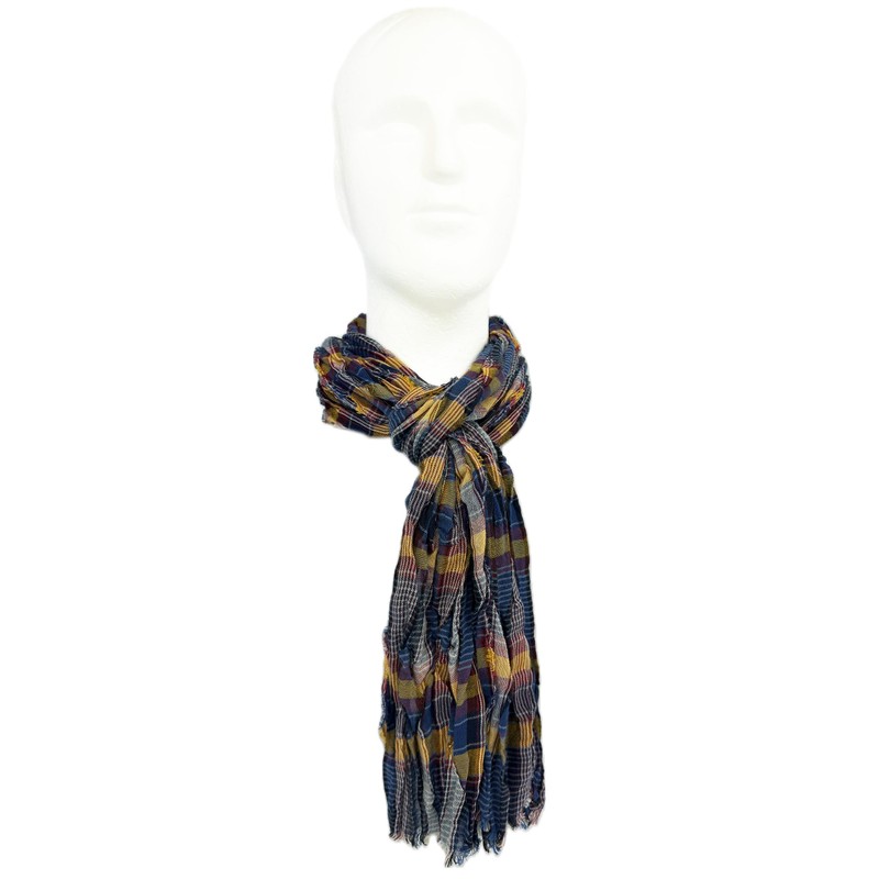 Rotfuchs Cotton Scarf Lightweight Women's Scarf Men's Scarf Crinkled Look