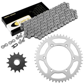 Caltric Drive Chain & Sprocket Kit for Suzuki DR350 1990 1991 1992 1993