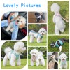 PETPUBGNZS Cute Plaid No Pull Dog Harness for Small Dogs