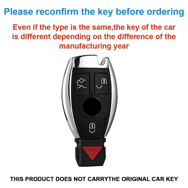 Car Key Cover Leather, Fit for A B C E
