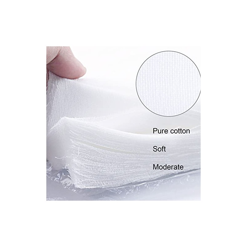 100 Uds MáScara Facial de Gasa, Hoja Papel Facial Gasa