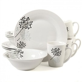 Gibson 91698.12 Home Netherwood Dinnerware Set - 12 Piece