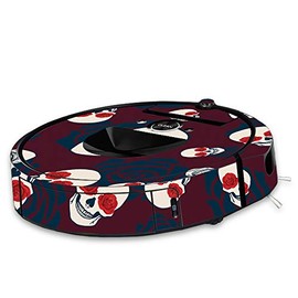 MightySkins Skin Compatible With iRobot Roomba i7 Robot Vacuum - Skulls N Roses | Protective, Durable, and Unique Vinyl Decal wrap cover | Easy To Apply, Remove, and Change Styles | Made in the USA