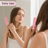4 Pcs Rattail Combs for Women -Fine Tooth Styling Comb