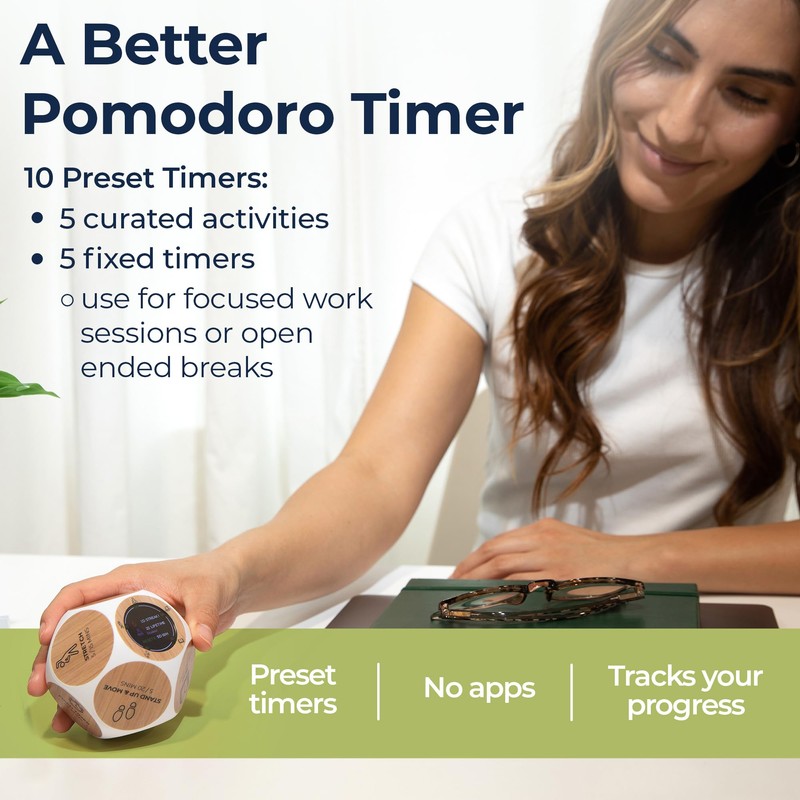 Mindsight Focused Activity Timer & Tracker | Promotes Work Life