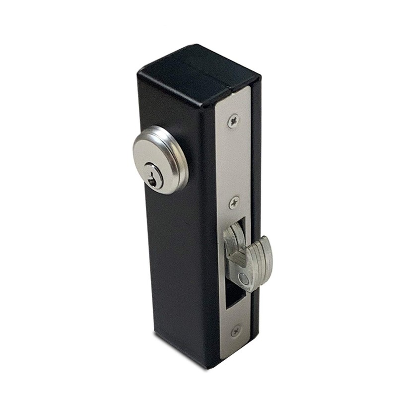 KIASET Hook Bolt Mortise Lock, Weldable Steel Hook Lock for
