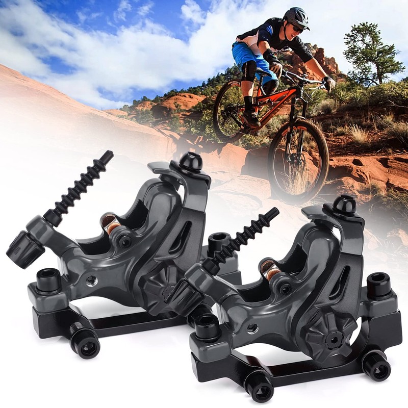 TOBWOLF 1 Pair Mechanical Disc Brake Kit, MTB Front &