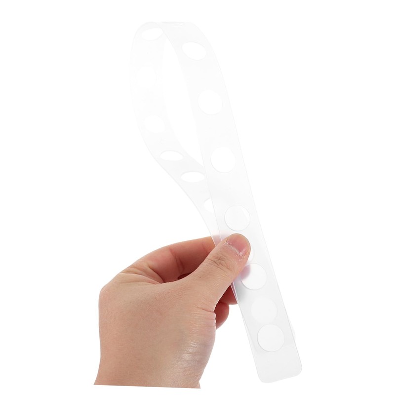 WHAMVOX Space-Saving Porous Plastic Clothes Rack 12pcs Hanger Strips Pant