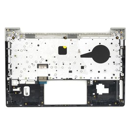 Jxjslp New Replacement for HP Probook 440 G8 445 G8 14'' Notebook US Layout Palmrest Upper Case with Non Backlit Keyboard Assembly M23770-001 Silver