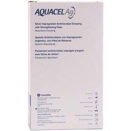 AQUACEL Ag Ribbon Dressing with Strengthening Fiber 0.75' x 18' Box: 5 by Aquacel