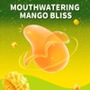 Amos Peelerz Mango Gummy, Peeling Mango Candy,Resealable 2.19oz Bag (Pack