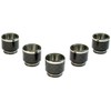 Armerah Top Hat 810 Drip Tip eCig Mouthpiece Short/Wide Carbon/Steel