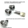 Medeco Removable Plug Cylinder Lock with 1 Key (Keyed-Alike)
