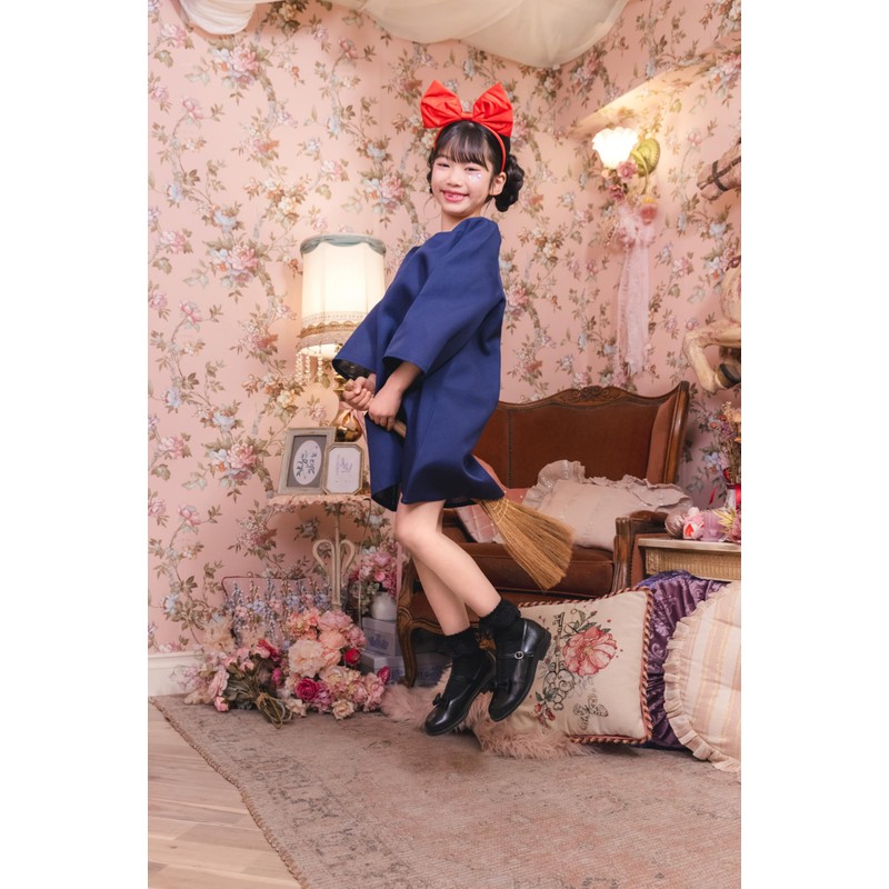 クリアストーン(Clearstone) コスプレ ハロウィン 魔女の宅配屋さん 140cm 女の子 ネイビー