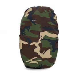 Jaegvida Backpack Cover Waterproof Backpack Rain Cover for 30L-100L Multi-Size for Hiking Camping Outdoor (Camo, 70-80L)