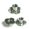 316 Stainless Steel T-Nuts Pronged Marine Grade Stainless Steel Tee