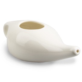 Myga RY1186 Ceramic Nasal Neti Pot, Neti-Pot Sinus Rinse Pot for Nasal Flushing, Detox, Sinus Relief, Nasal Rinse, Jal Neti Natural Nasal Decongesting