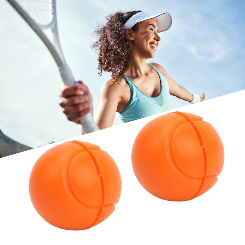 6 Pcs Tennis Racket Damper Silicone Shock Absorber Tennis Ball