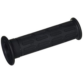 Kijima 201-033 Motorcycle Grip, Non-Piercing Type, Black, 4.9 x 0.9 inches (125 x 22.2 mm), Moped Scooter