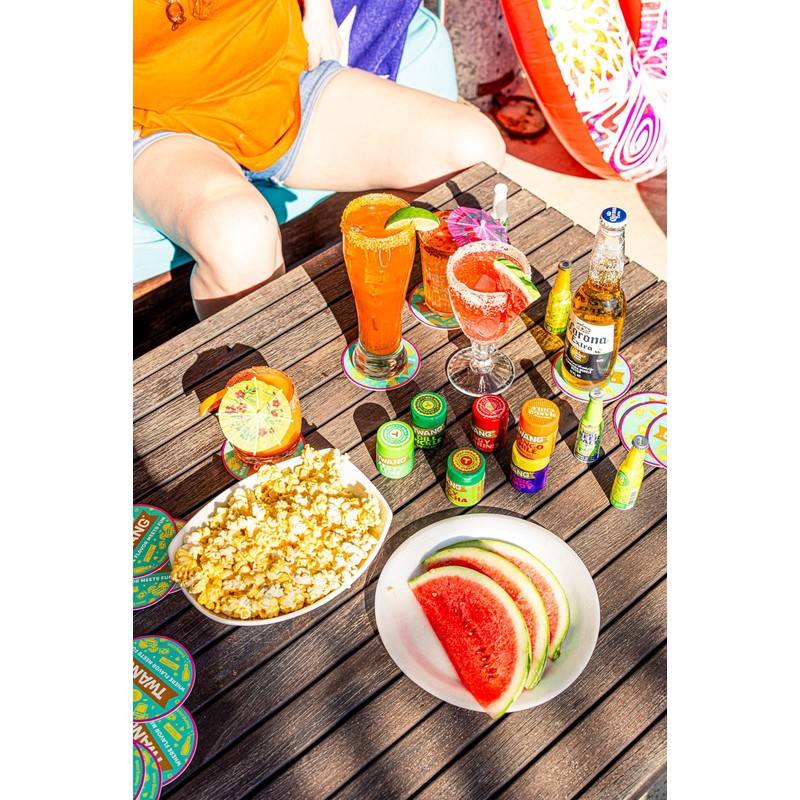Twang Flavored Snack Salt Packets, Lemon Lime, Toppings for Popcorn,