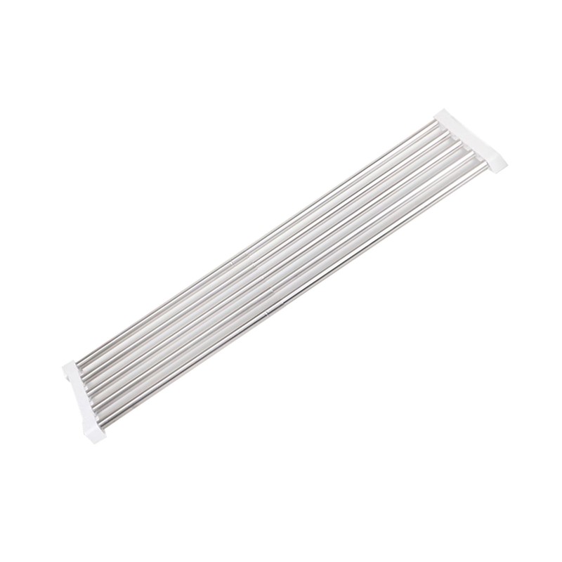 Expandable Closet Storage Rack 25‑40cm Adjustable 24cm Wide Stainless Steel