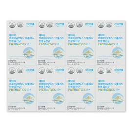Atomy Lactobacillus 2.5g / 애터미 유산균 2.5g X 30포 8박스 프로바이오틱스 10플러스 친생유산균 프로바이오스틱