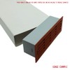 Kair 204mm x 60mm Airbrick with Surround - Terracotta