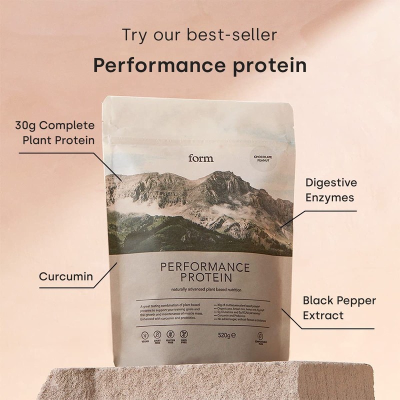 Form Performance Protein - Vegan Protein Powder - Complete Amino