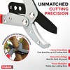 TABOR TOOLS GG22A Telescopic Extendable Anvil Lopper with Compound Action,