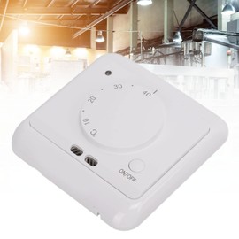 Mechanical thermostat, underfloor heating rotary knob, household thermostats, easy to use for heating residential buildings