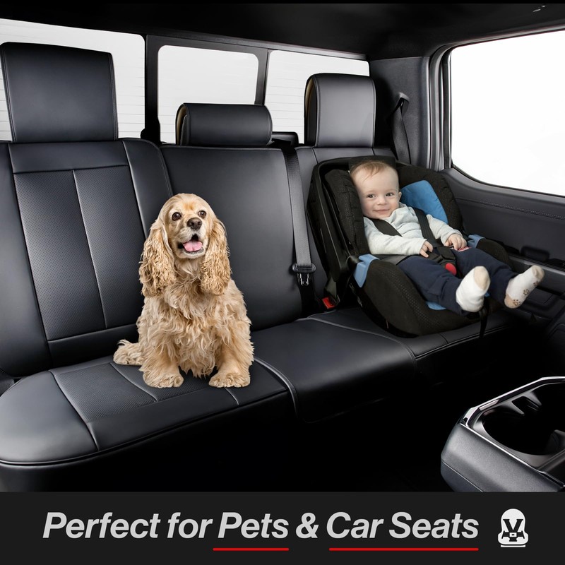 Coverland Custom Car Seat Covers Compatible with 2024-2025 Honda Ridgeline