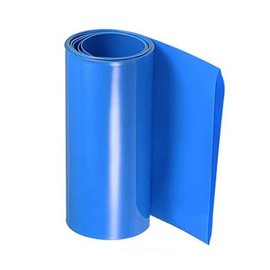 18650 21700 Battery Heat Shrink Tube,1Roll 9.8ft Length 500mm(19.68in) Width Battery Pack Heat Shrink Tubing Wrap (1, Blue, 9.8ft Length 500mm(19.68in) Width)