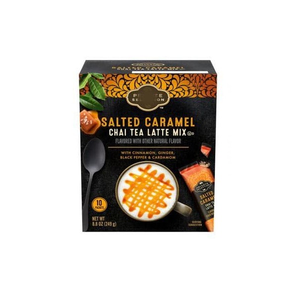 Salted Caramel Chai Tea Latte Mix, Cinnamon, Ginger, Black Pepper