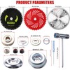 9" x 36 Teeth Carbide Tipped Blades & 9" x20T
