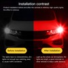 HaeKap 4Pcs 12V 5W 3157 Red Bright Light Bulbs for