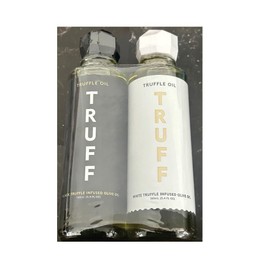 Truffle Oil Set 2 - Black Truffle Infused Olive Oil and White Truffle Infused Olive Oil - 2-5.4 fl oz Bottle
